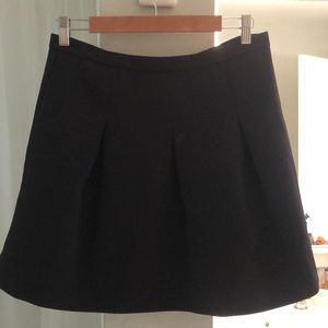 Madewell Black A-line Skirt